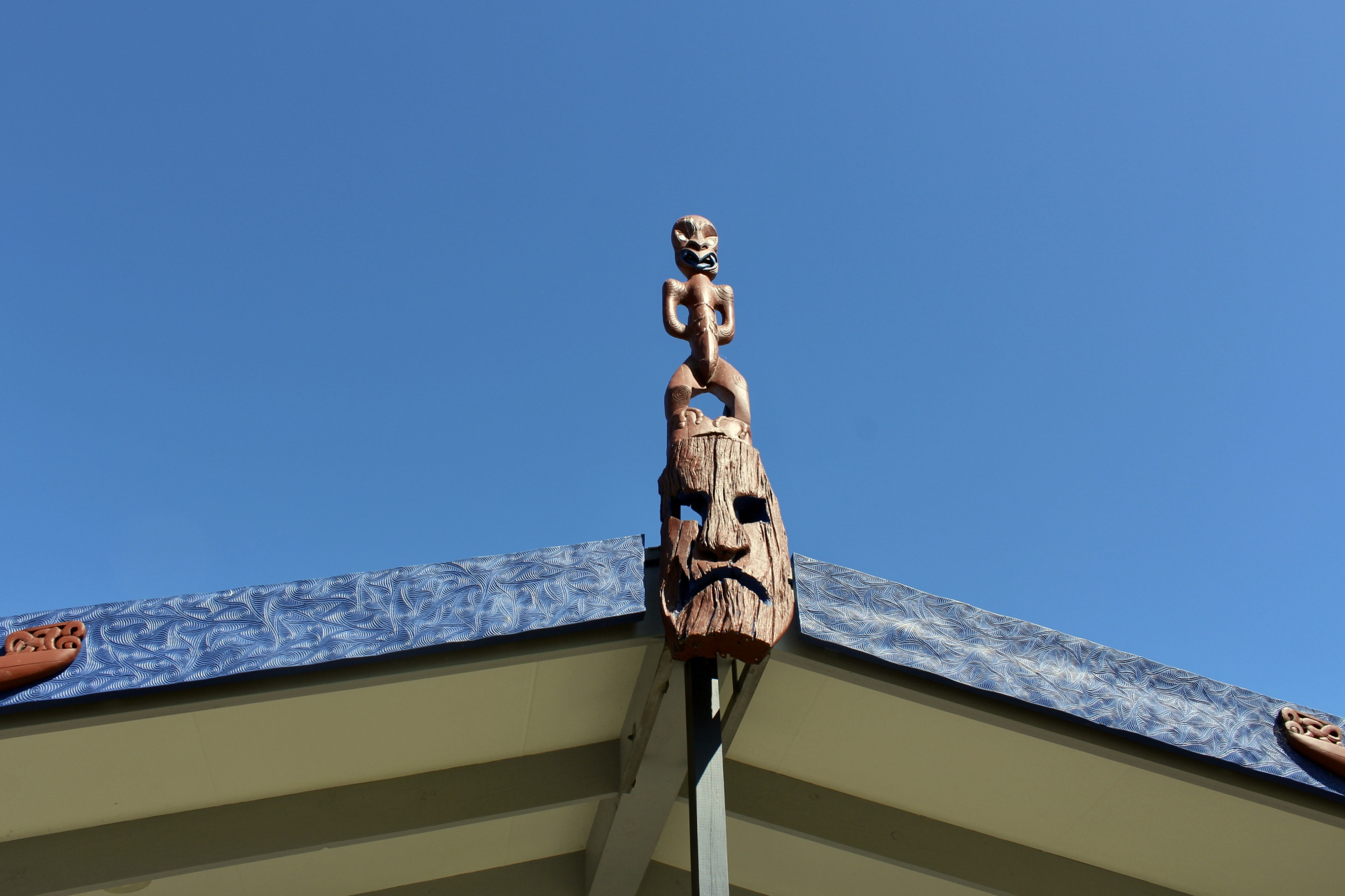 The Restoration of whakairo rakau is a process that Tim Codyre has been ...