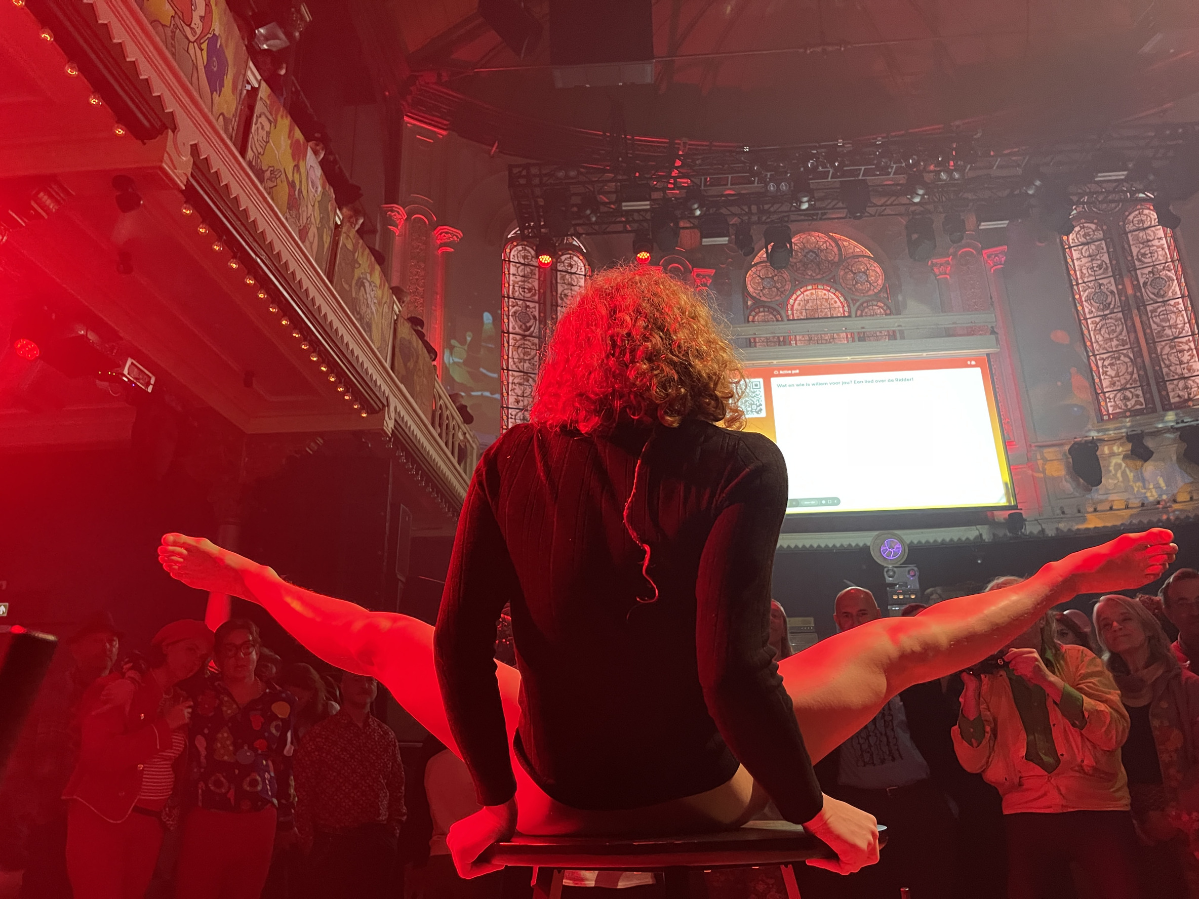 Performance Slouch at Paradiso